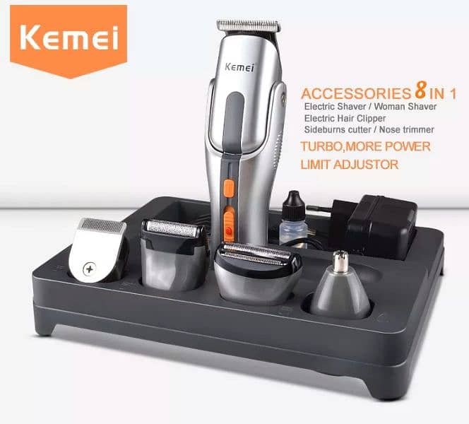 Org Trimmer Dingling Beard Hair iron straightener Kemei Shaver Machine 16