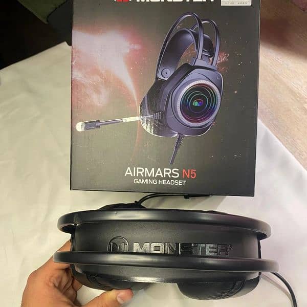 Monster airmar 7.1 usb gaming headphone with active noise cancellation 3