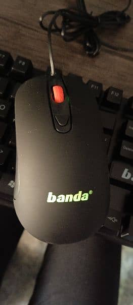 banda rgb keyboard mouse combo gaming 1