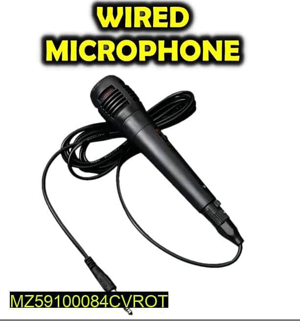 Best Quality Wired Microphone (Free Delivery All Over Pakistan) 0