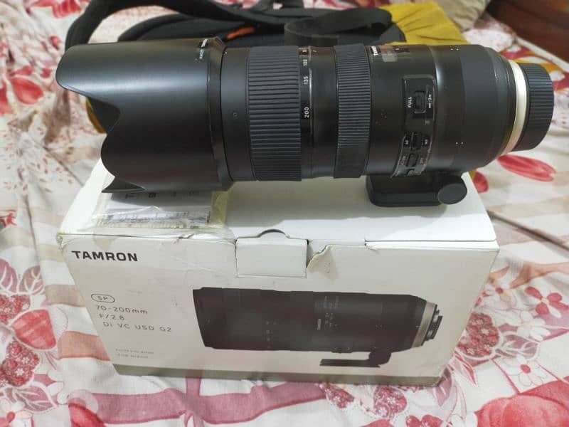Tamron tele lens 70-200 g2 f 2.8 nano coating contact no# 03000950096 6