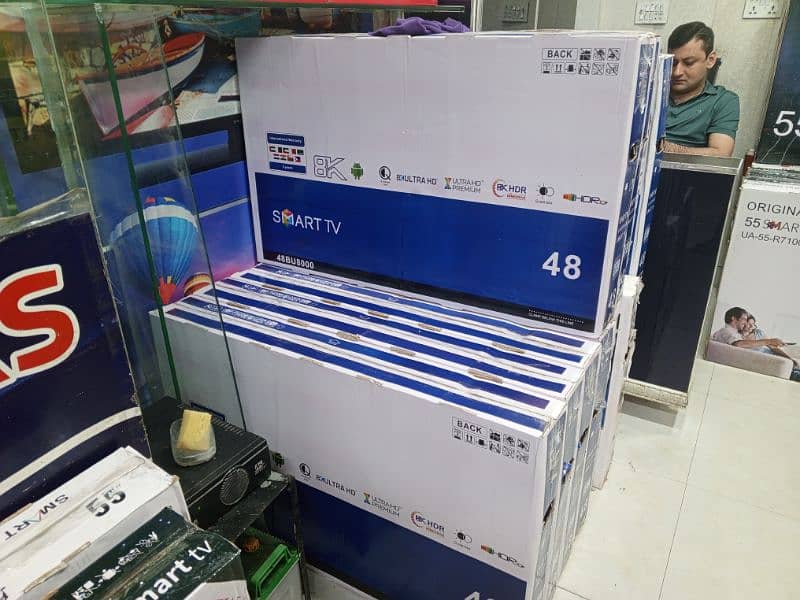 48 inch Smart 8k UHD led tv box pack 03020482663 0
