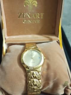 Original Zenart Geneve Saphire limited edition Swiss Quartz 3ATM Watch