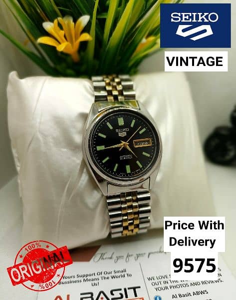 4 ہزار سے لیکر 9 ہزار تک Seiko 5 Automatic Citizen Orient 03161737353 3