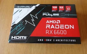 Rx 6600 Pulse Graphics Card, Boxed