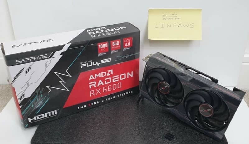 Rx 6600 Pulse Graphics Card, Boxed 3