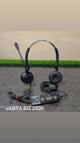 Wireless Noise Cancelling Headset Branded Jabra Evolve 20 Plantronics 10
