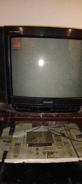 Original Sony TV with Trolley 0