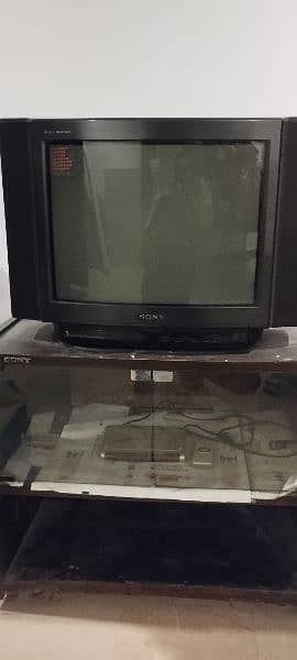 Original Sony TV with Trolley 1