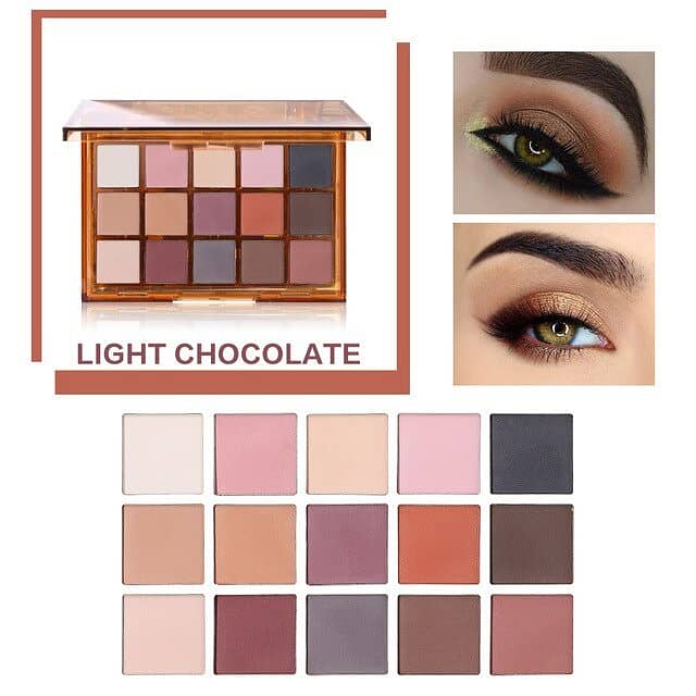 15 Color Branded Eye shadow Palettes | Ucanbe Makeup 1