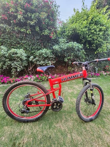 Hummer folding road bike , in great condition 1
