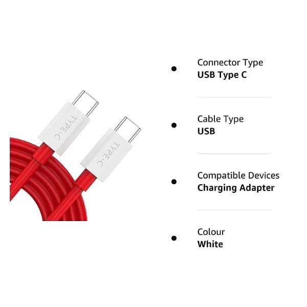 65W Oneplus Type-C to Type-C fast charging cable fast data taransfer 2