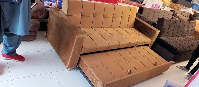 Sofa | Sofa Bed | L-Shape sofas | Sofa Set | Double Sofa cum bed | 2