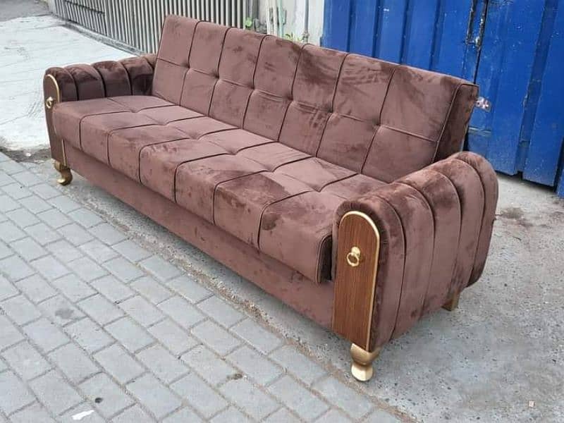 Sofa | Sofa Bed | L-Shape sofas | Sofa Set | Double Sofa cum bed | 5