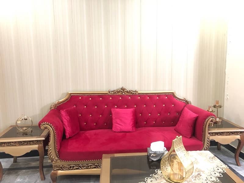 Sofa set for sale (shesham)urgent 0