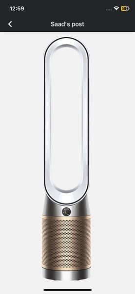 Dyson Purifier Cool Formaldehyde Purifying Fan, model TP09 3