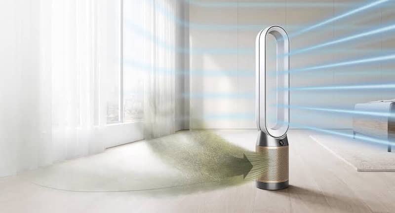 Dyson Purifier Cool Formaldehyde Purifying Fan, model TP09 8