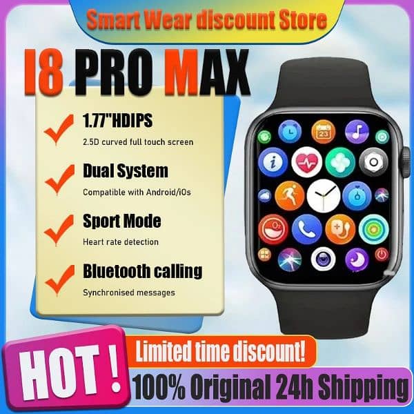 Smart watch i8 pro max Digital smart 2