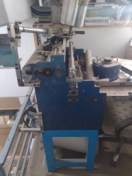 Blue Lamination Machine pure steel (350kg weight) 1