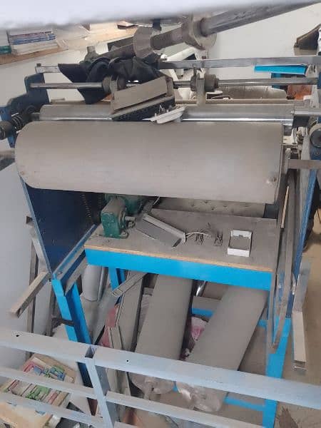 Blue Lamination Machine pure steel (350kg weight) 2