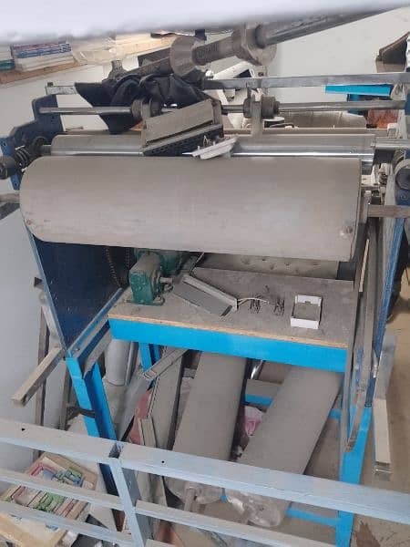 Blue Lamination Machine pure steel (350kg weight) 4