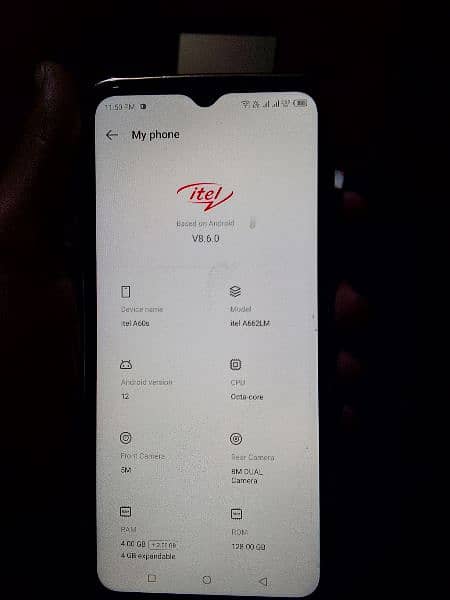 itel a60 1 monthly used hai mobile ok 1