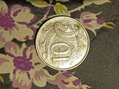 old 10 cent Elizabeth 2 coin 0