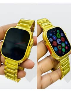 T10 ultra smart watch golden edition