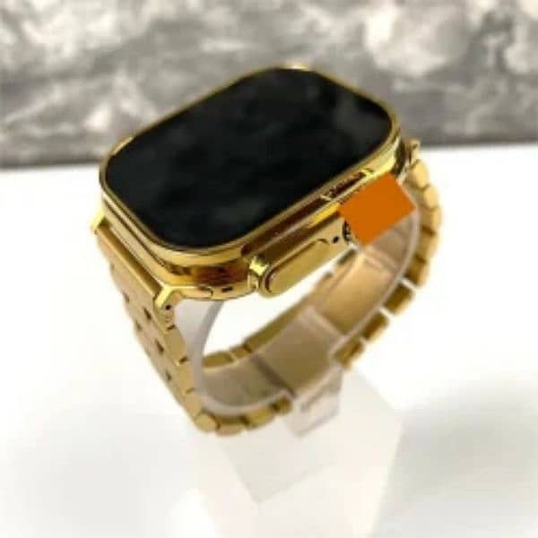T10 ultra smart watch golden edition 3