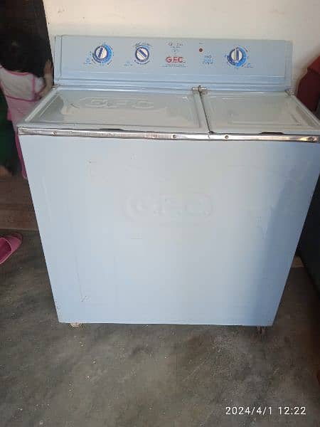 GFC washing machine+ Dryer 2