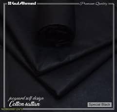 Men's Unstitched Cotton Sotton Plain Suit
