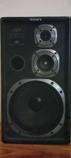 SONY 3 way and JVC speakers