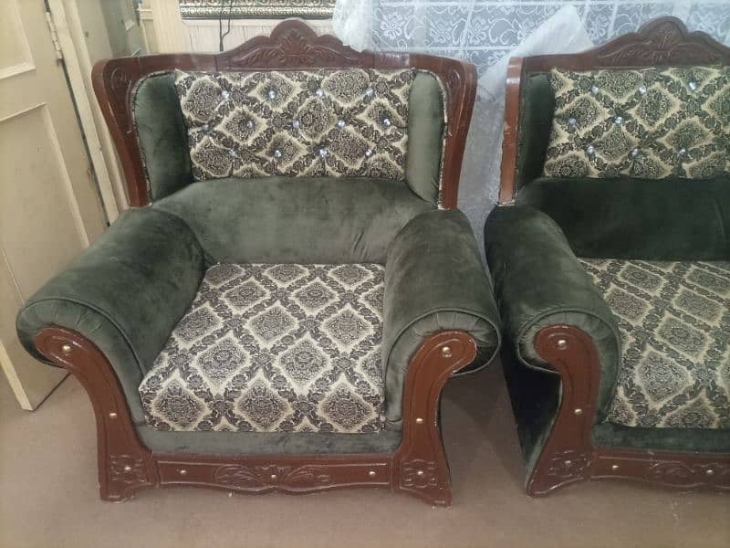 5 seater sofa set / wodden sofa set 1