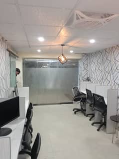 Fully furnished office for rent