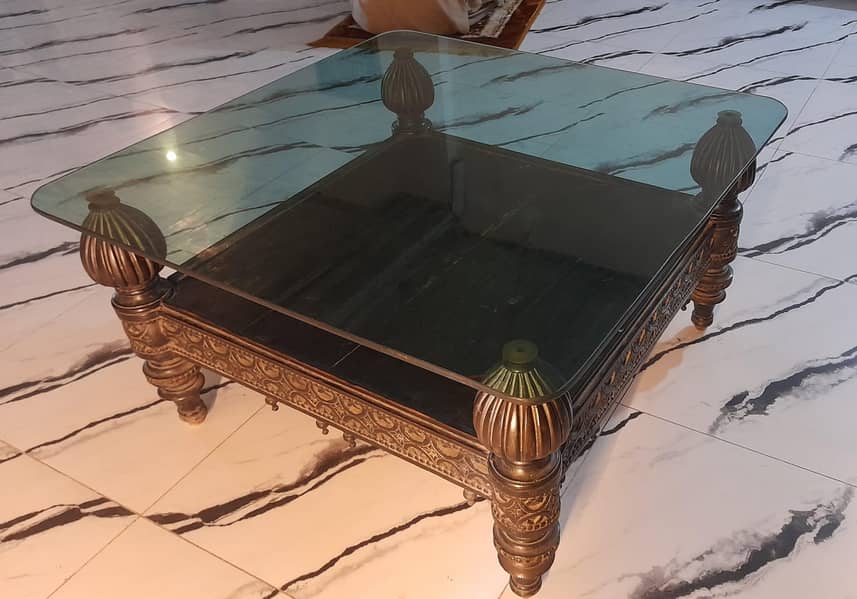 Contact 0323 4098372 Solid wood 3 centre tables good condition 3
