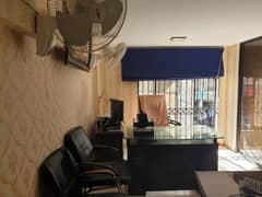 Dha Ph 2 (ext) | 800 Sqft Mezzanine Floor | Attach Bath | 2 Chambers | Reception Aera | Front Entrance | Near Khe Ittehad & Korangi Rd | Reasonable Rent |