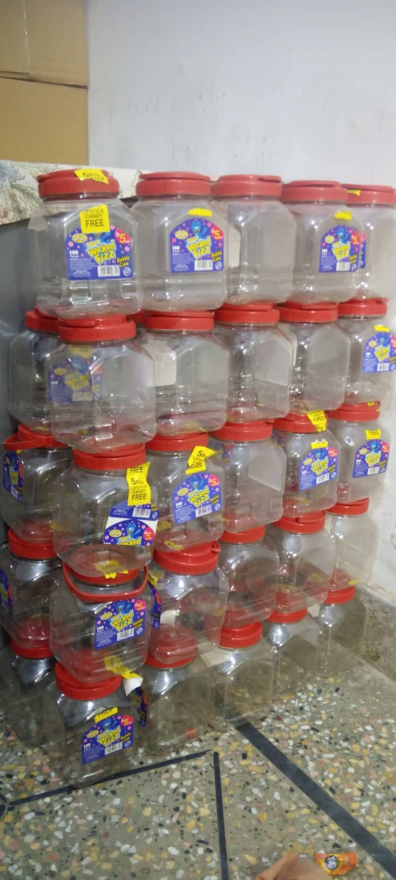 plastic jar 50 pieces 3