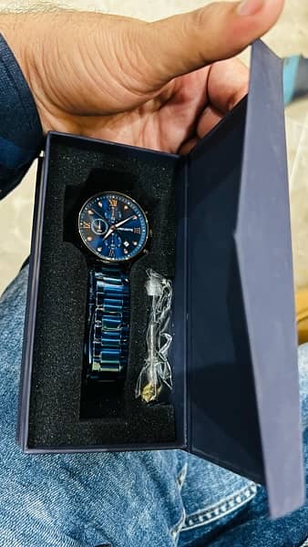 Menspe brand high quality chronograph watch for men with brand box 5