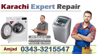 Automatic Washing Machine Repair Fridge AC Service Dispenser Microwave