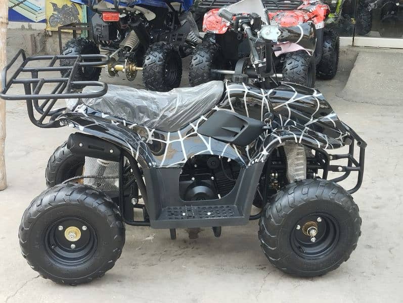 108cc sports model 5 to 12 year size atv quad bike for sale deliver pk 7