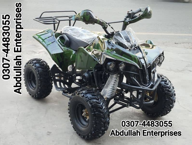 125 cc desert bike atv quad with reverse, new Tyres and parts for sale 1
