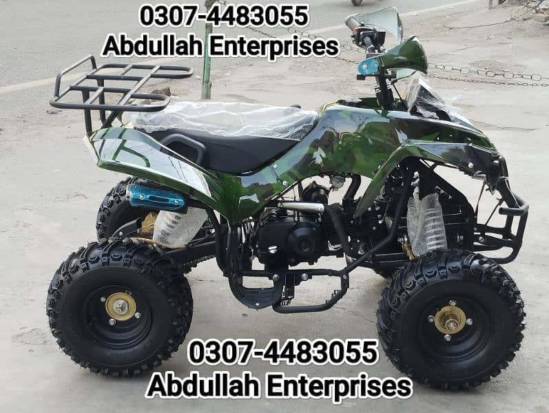 125 cc desert bike atv quad with reverse, new Tyres and parts for sale 2