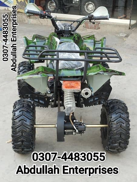 125 cc desert bike atv quad with reverse, new Tyres and parts for sale 4