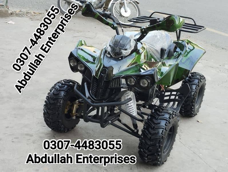 125 cc desert bike atv quad with reverse, new Tyres and parts for sale 5