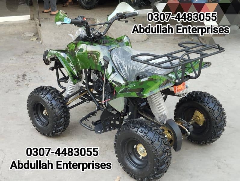 125 cc desert bike atv quad with reverse, new Tyres and parts for sale 6