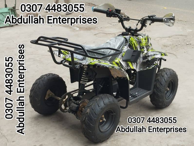 72cc Dubai import refurbished ATV quad bike for sell deliver all Pak 4