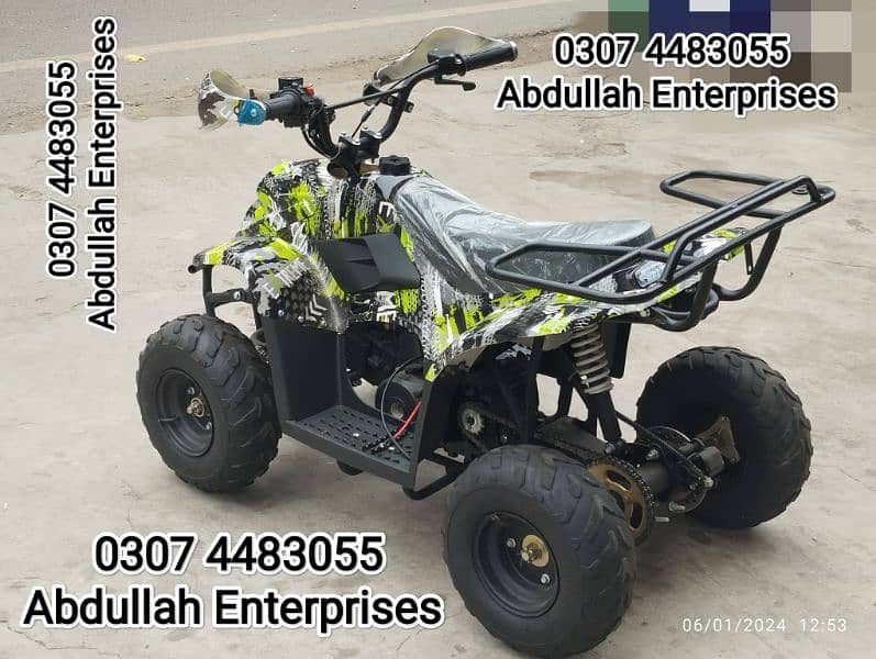 72cc Dubai import refurbished ATV quad bike for sell deliver all Pak 7