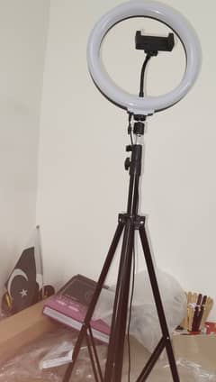 26CM selfie LED ring light with 7ft Tripod stand