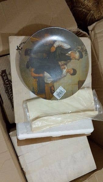 Norman Rockwell Limited Edition plates 1