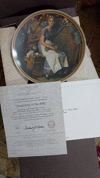 Norman Rockwell Limited Edition plates 3